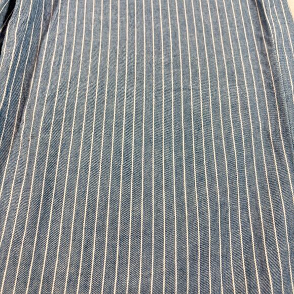 Habitual womens wide leg pinstripe lightweight denim pants. Size 0/25. boho - Picture 2 of 5